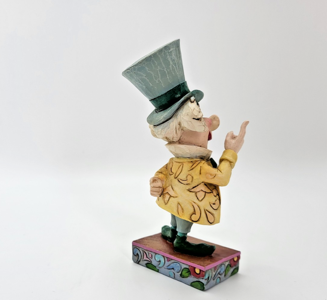 Disney Traditions Mad Hatter Figurine Mad Cap Mayhem Ornament Alice Jim Shore9