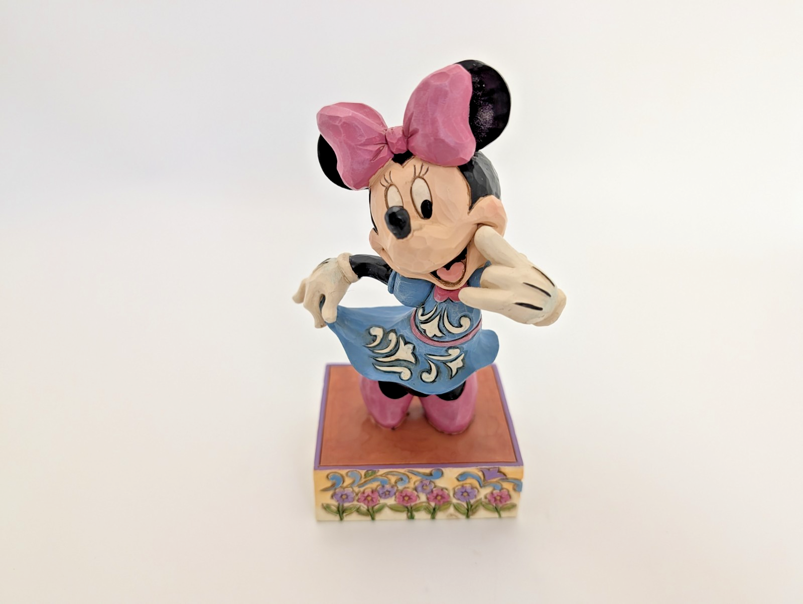 Disney Traditions Minnie Mouse Call Me Jim Shore figurine photo 14