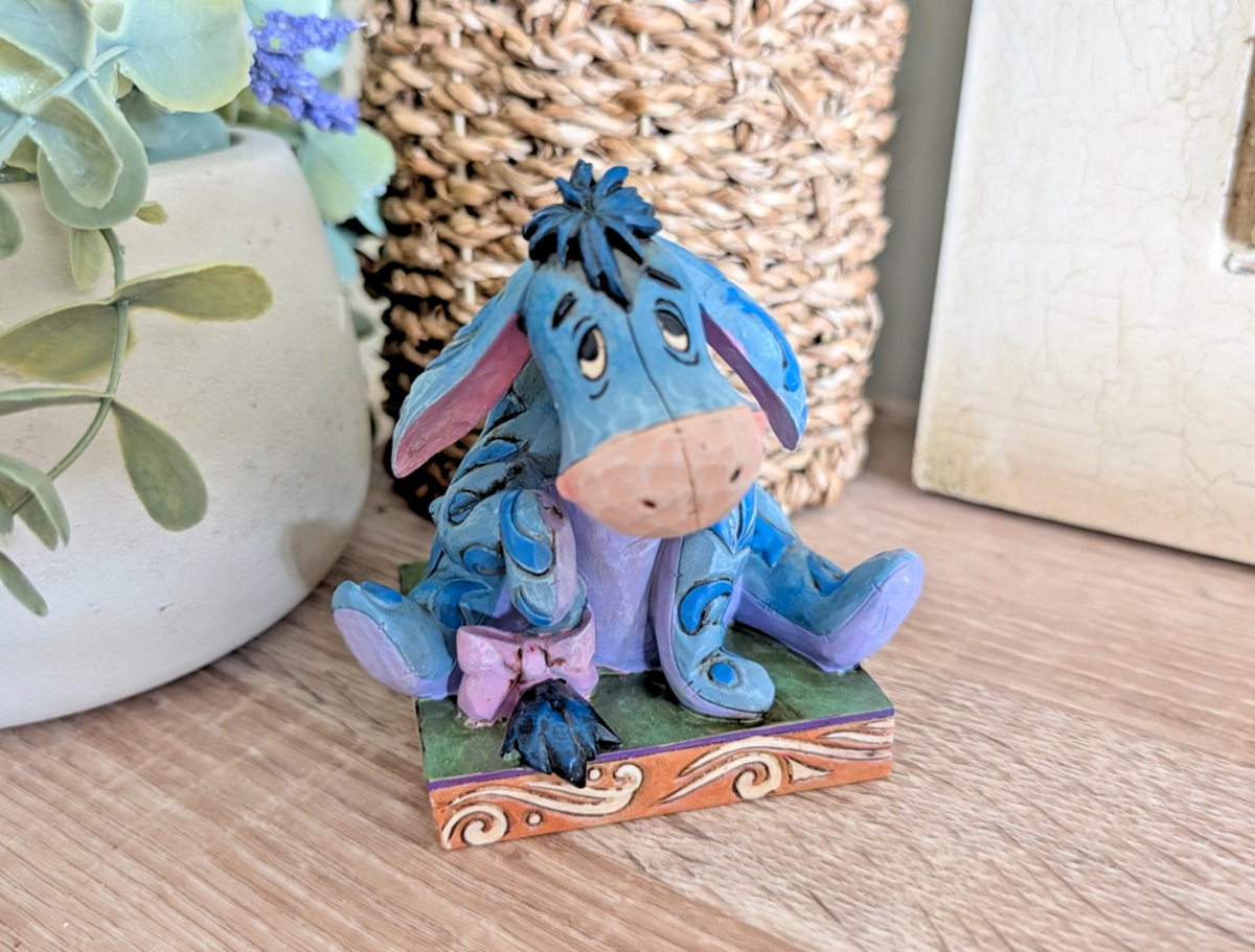 Disney Traditions Eeyore Lost Without You A21759 boxed figurine - front view
