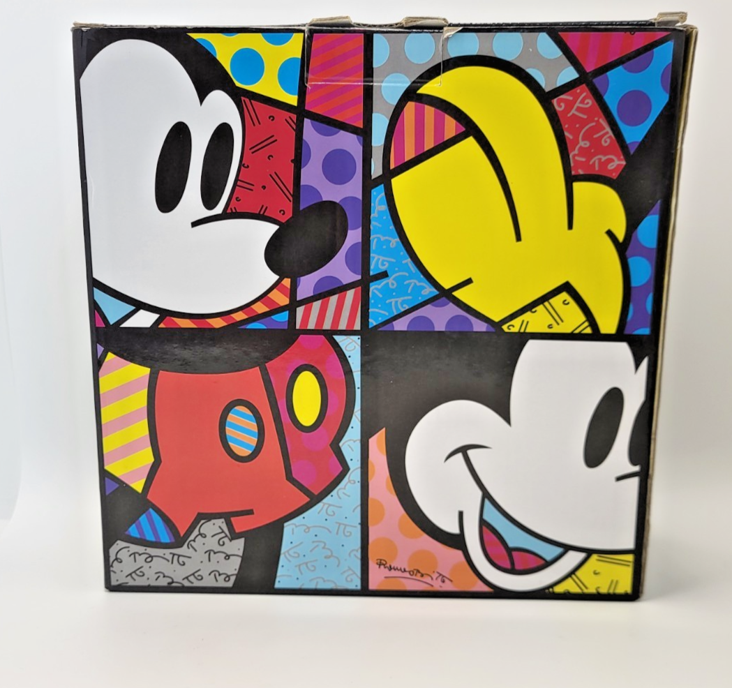 Disney Britto Cinderella Pop Art Block 4033869 Colourful Display Figurine Boxed17