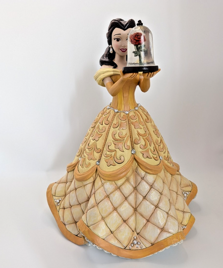 Disney Traditions Belle A Rare Rose Deluxe 6009139 – detail and condition photograph 7