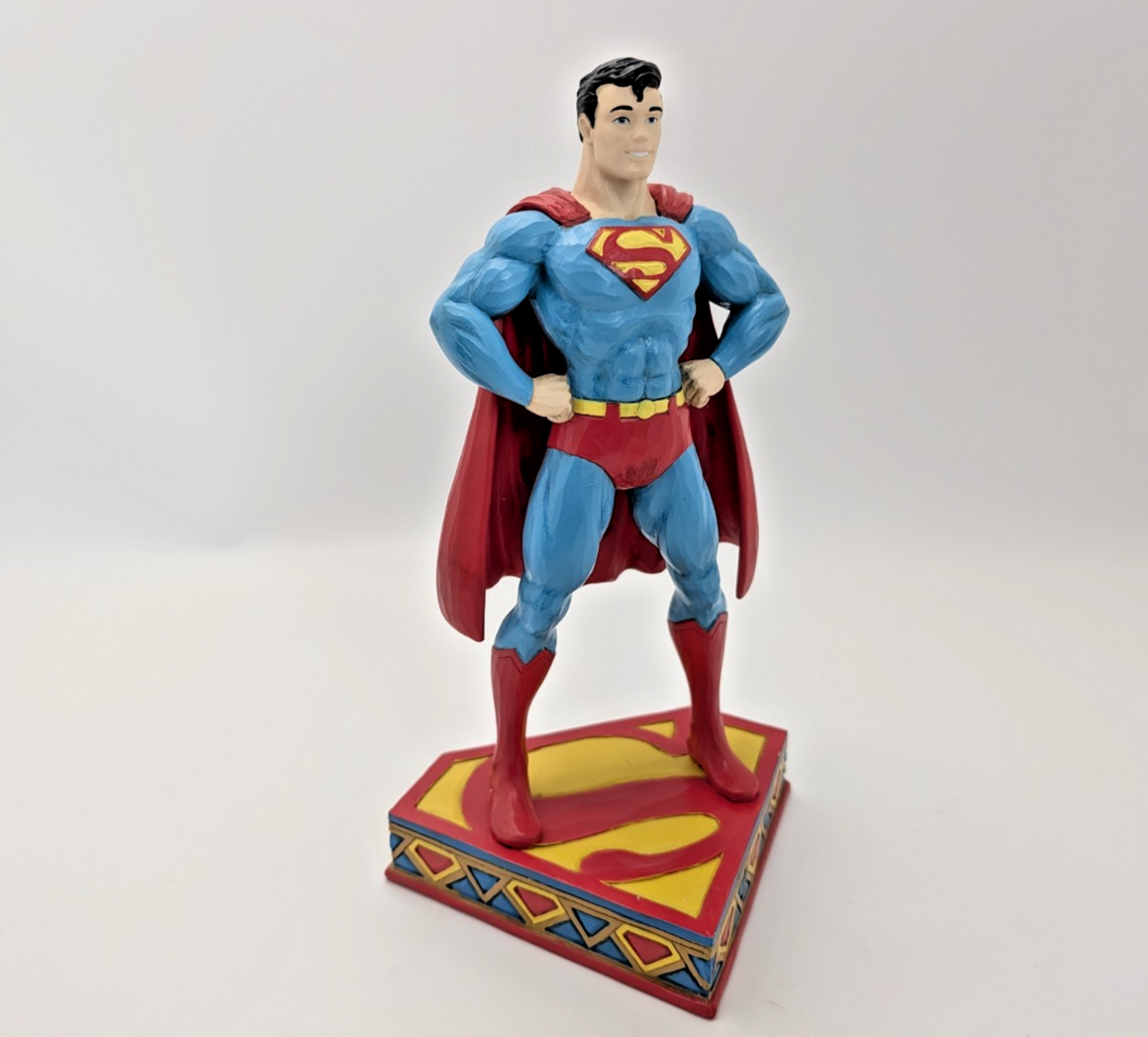 Alternate view of Jim Shore DC Comics Superman Man of Steel figurine 6003021
