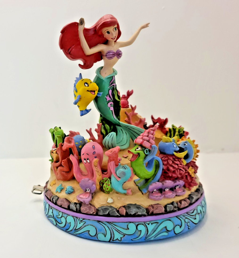 Disney Traditions Jim Shore Ariel Under The Sea Musical 4039073 Little Mermaid9