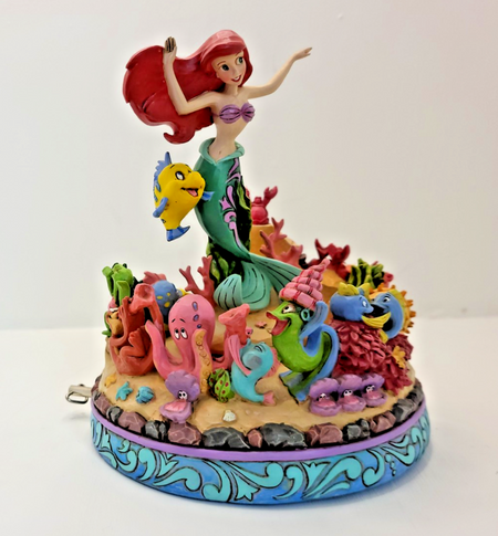 Disney Traditions Jim Shore Ariel Under The Sea Musical 4039073 Little Mermaid9