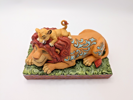 Disney Traditions Simba and Mufasa A Father's Pride figurine photo 16