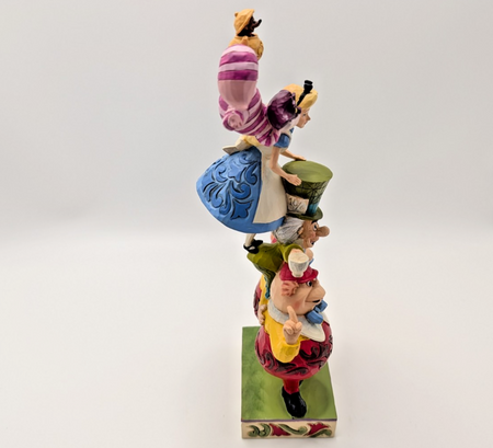 Disney Traditions Alice in Wonderland We're All Mad Here figurine photo 12