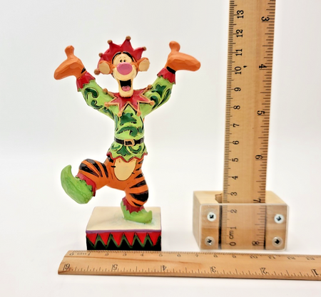 Disney Traditions Tigger Figurine Ecstatic Elf Ornament Jim Shore 600898314