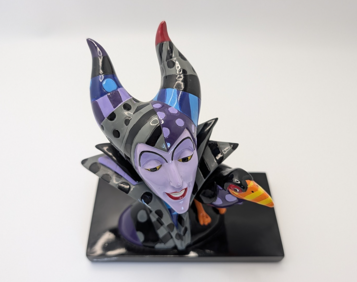 Disney Britto Maleficent and Diablo bust 4039141 Sleeping Beauty figurine - view 14