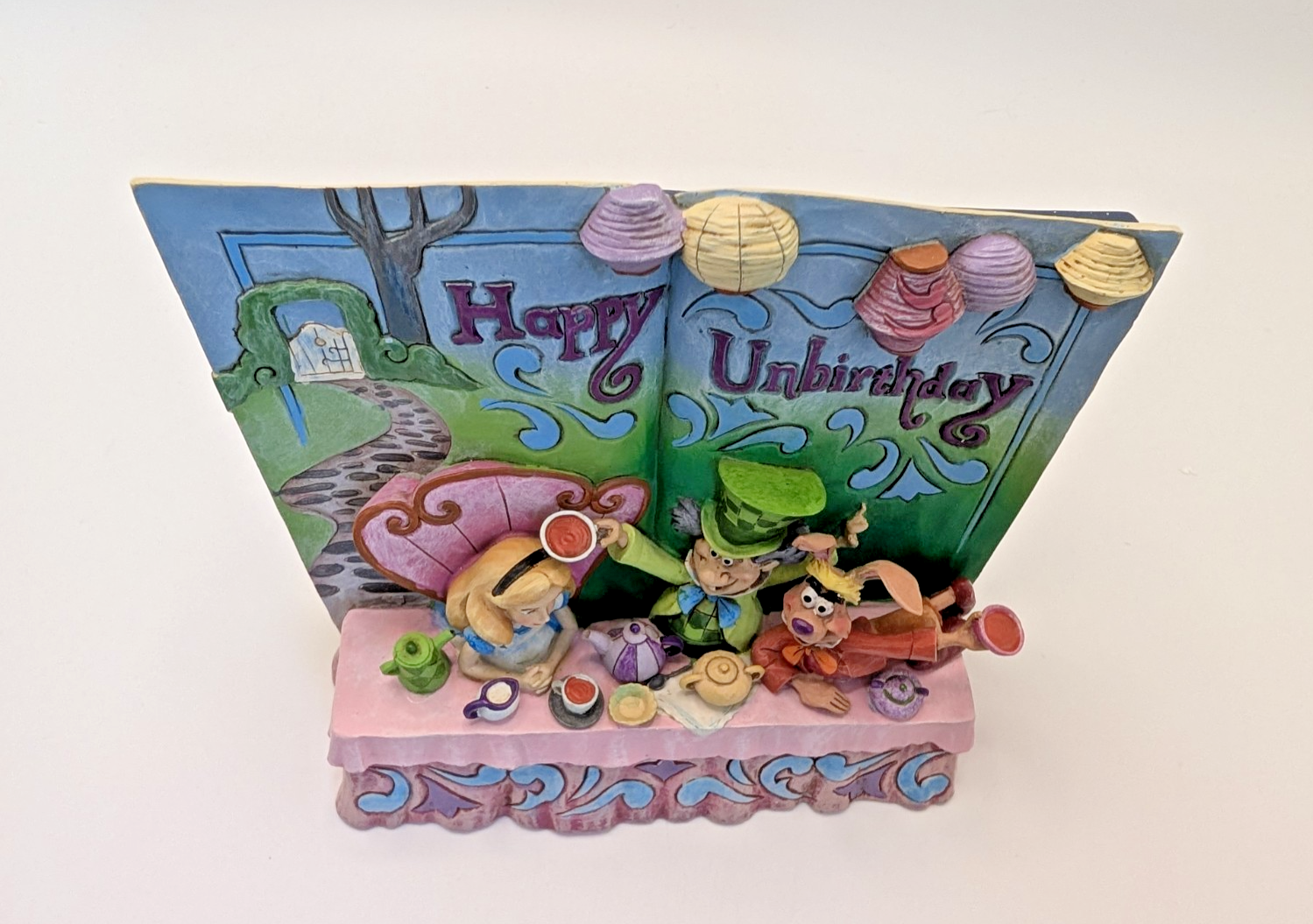 Disney Traditions Showcase Happy Unbirthday Alice In Wonderland Figurine J Shore11