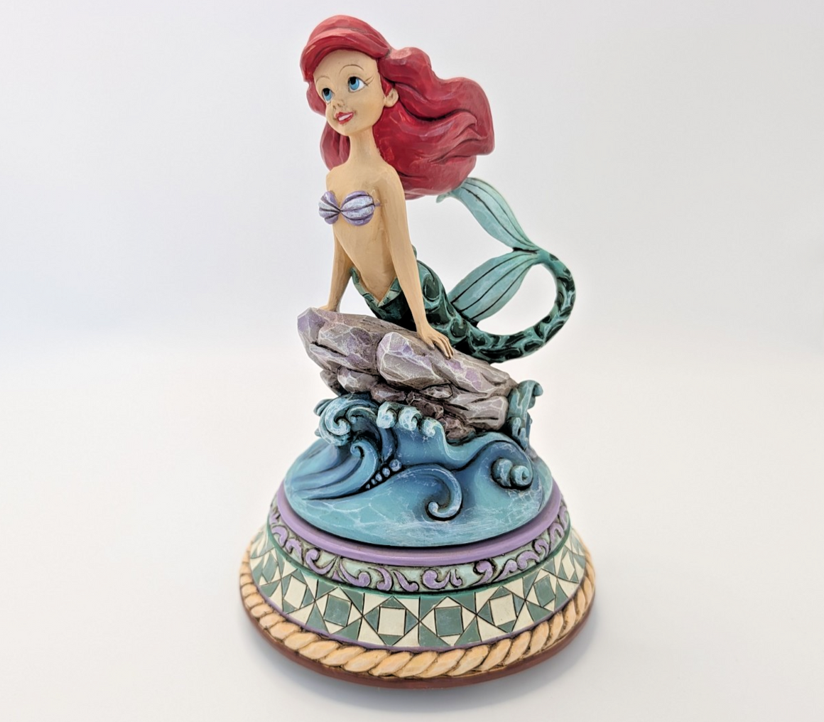 Disney Traditions Ariel Part of Your World musical figurine 4015336 photo 4