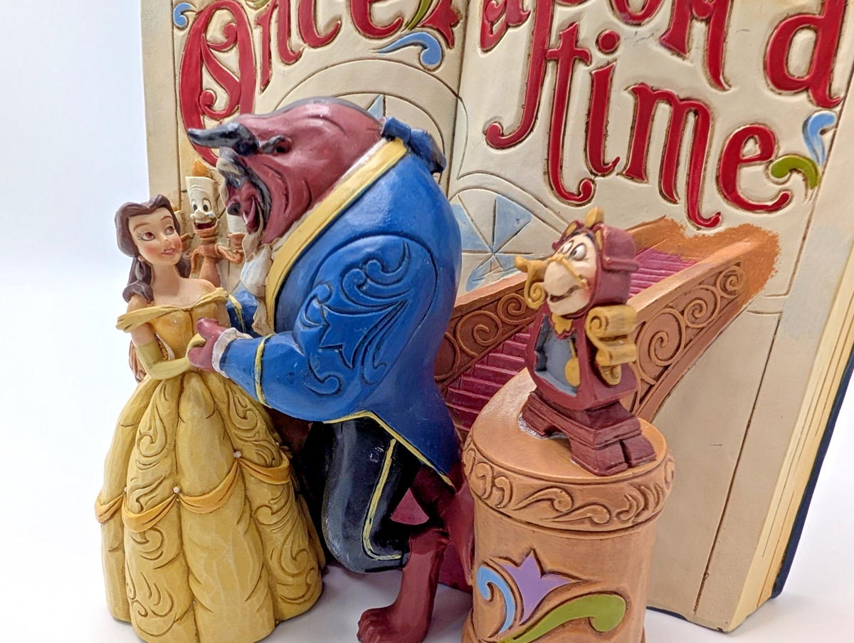 Disney Traditions Belle and Beast Love Endures 4031483 by Jim Shore - Unboxed - product view 18
