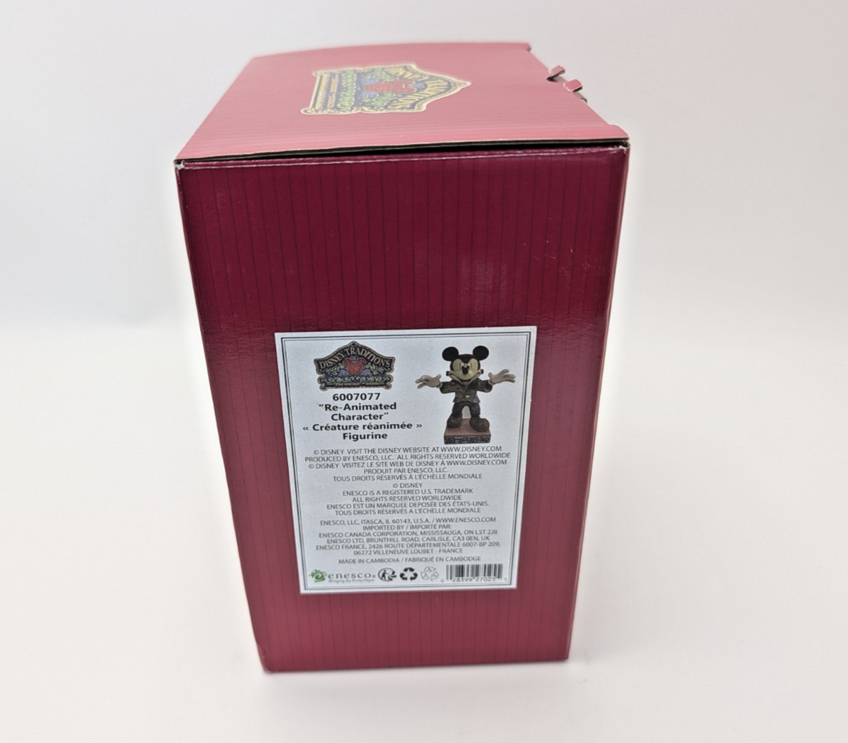 Disney Traditions Mickey Mouse Re-Animated Character 6007077 by Jim Shore - Boxed with Tag - product view 16
