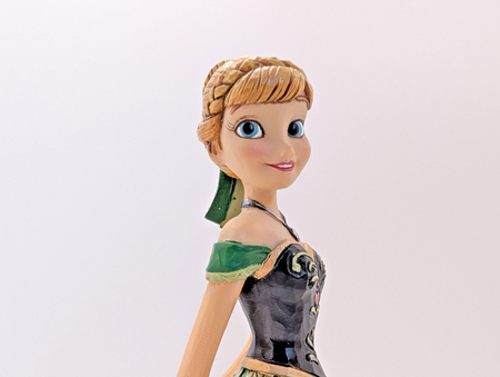 Disney Traditions Anna Arendelle Royalty 4048661 repaired Castle Dress figurine - view 11