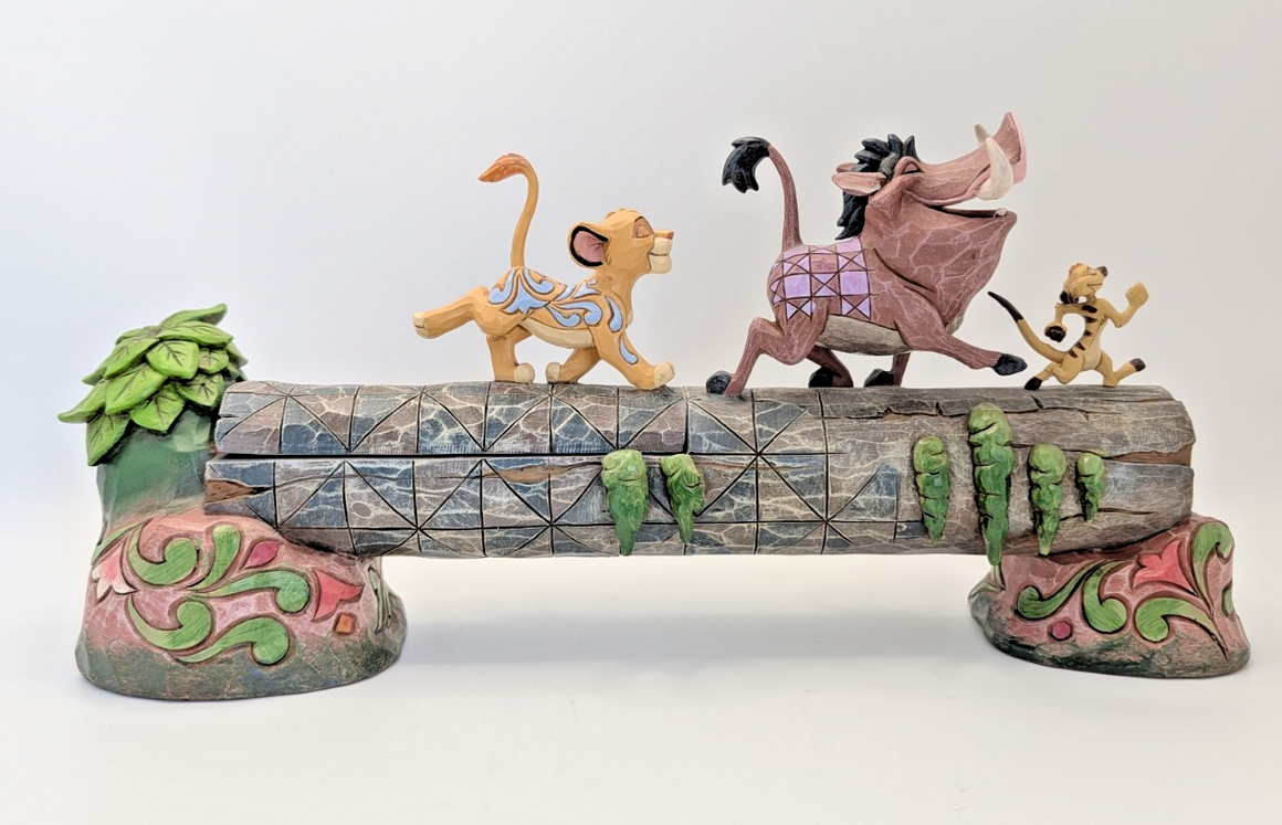 Disney Traditions Lion King Carefree Camaraderie 4057955 by Jim Shore - Boxed with Tag - product view 5