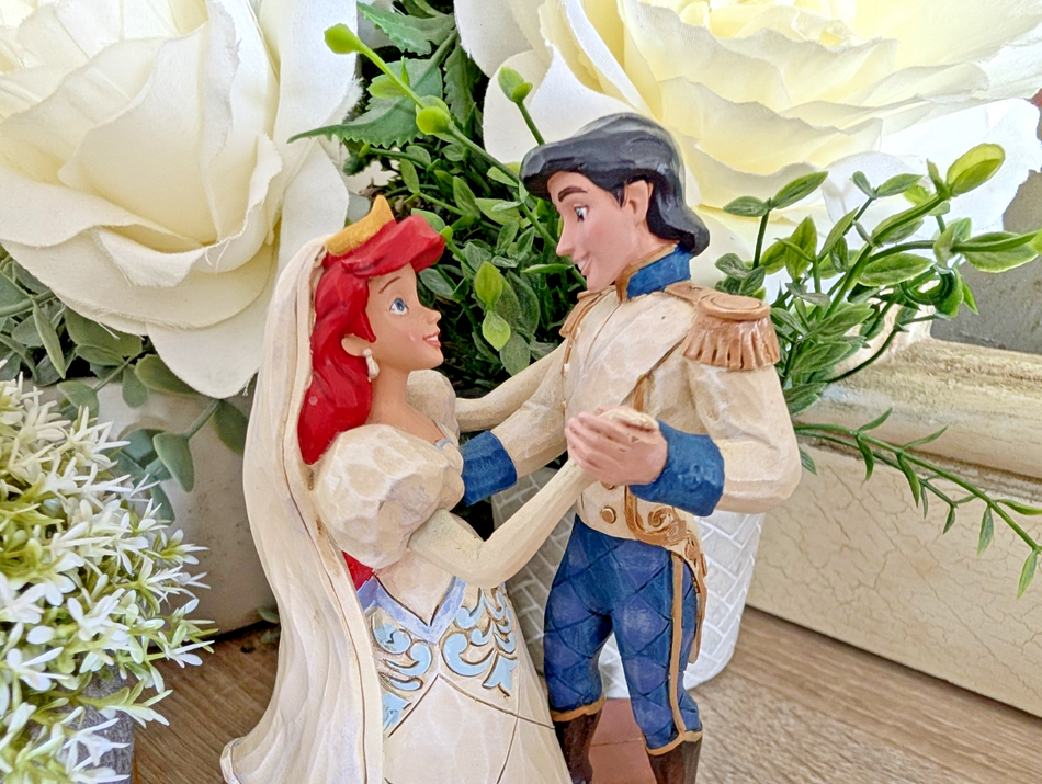 Disney Traditions Ariel & Eric Wedded Bliss Figurine 4056749