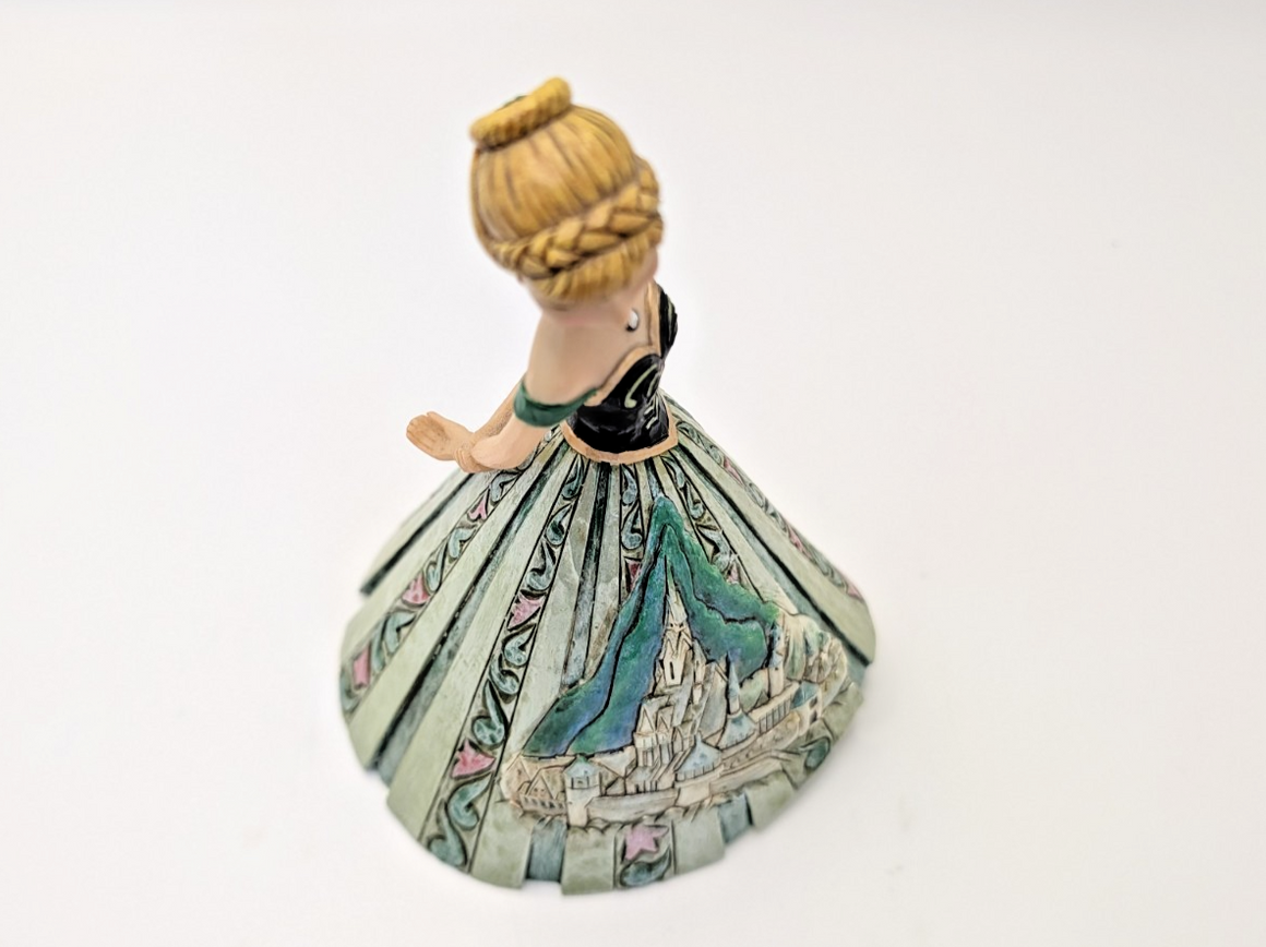 Disney Traditions Anna Arendelle Royalty 4048661 repaired Castle Dress figurine - view 12