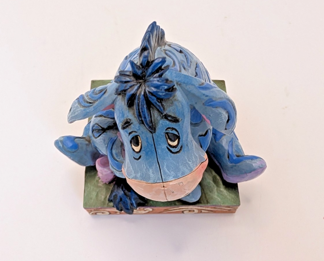 Disney Traditions Eeyore Lost Without You A21759 boxed figurine - condition close-up