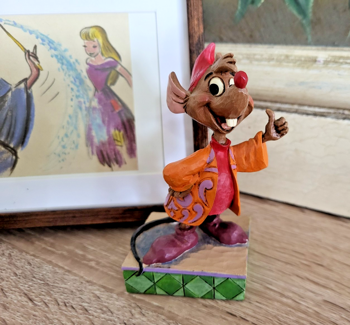 Disney Traditions Cinderella Mice Set Suzy Jaq Gus Figurines Jim Shore Boxed2