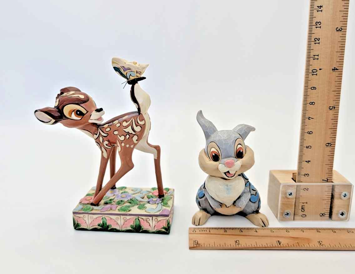 Disney Traditions Showcase Bambi & Thumper Figurine Set Jim Shore Pair Deer11
