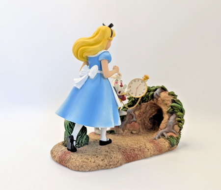 Disney Enchanting Collection Alice and White Rabbit Mr Rabbit Wait figurine photo 13