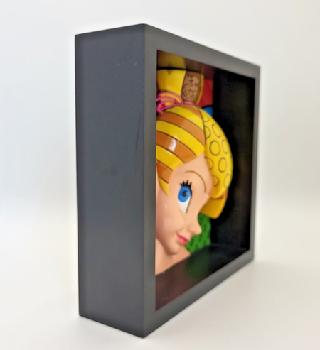 Disney Britto Tinker Bell Pop Art Block Figurine 4033868 Boxed 20129