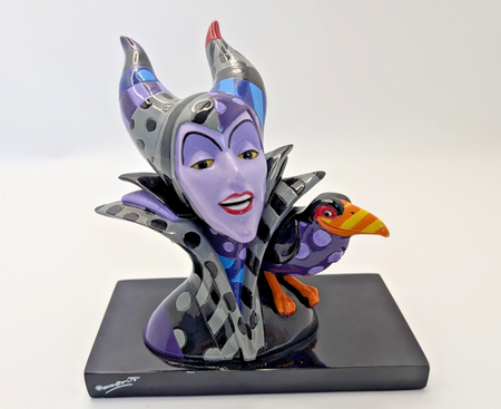 Disney Britto Maleficent and Diablo bust 4039141 Sleeping Beauty figurine - view 3