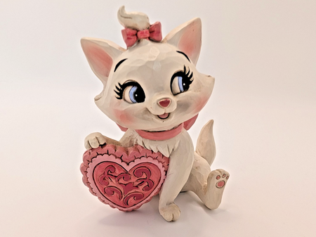 Disney Traditions Showcase Marie With Heart Figurine Aristocrats Kitten J Shore15