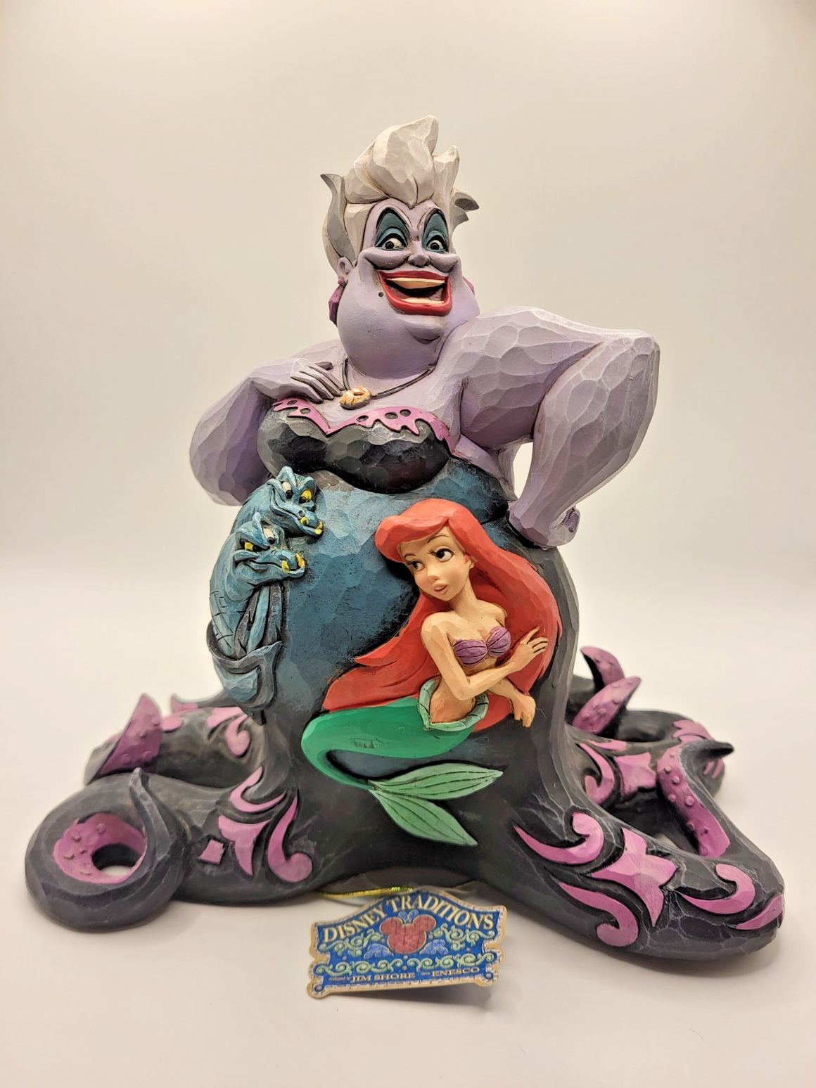 Disney Traditions Ursula & Ariel Figurine Deep Trouble Ornament Jim Shore0
