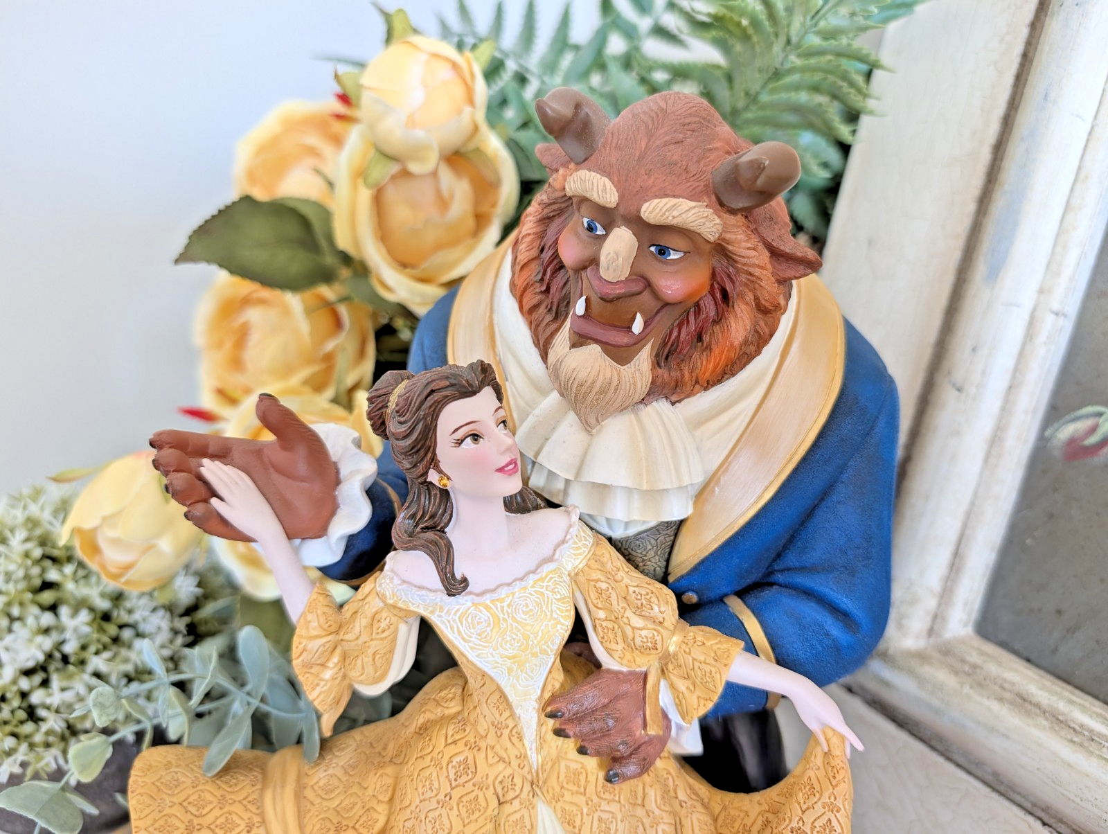 Alternate view of Disney Showcase Belle and Beast deluxe figurine 6006277