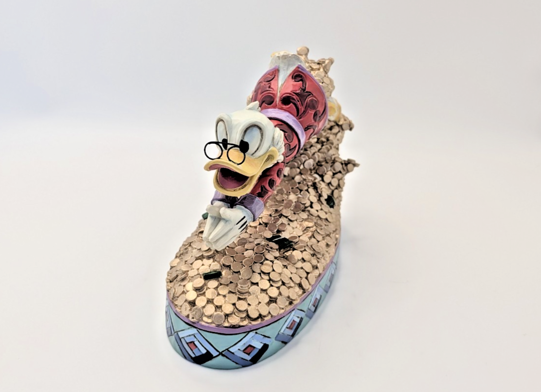 Disney Traditions Scrooge McDuck Treasure Dive figurine 4046055 photo 6