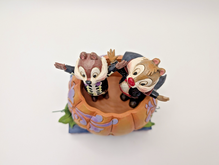 Disney Traditions Chip and Dale Tiny Tricksters Halloween figurine photo 17
