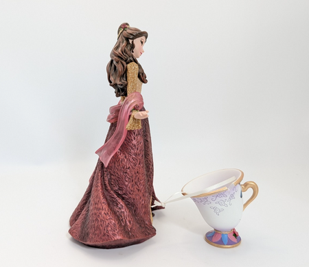 Disney Showcase Haute Couture Belle & Chip Christmas Holiday Figurine 40533498