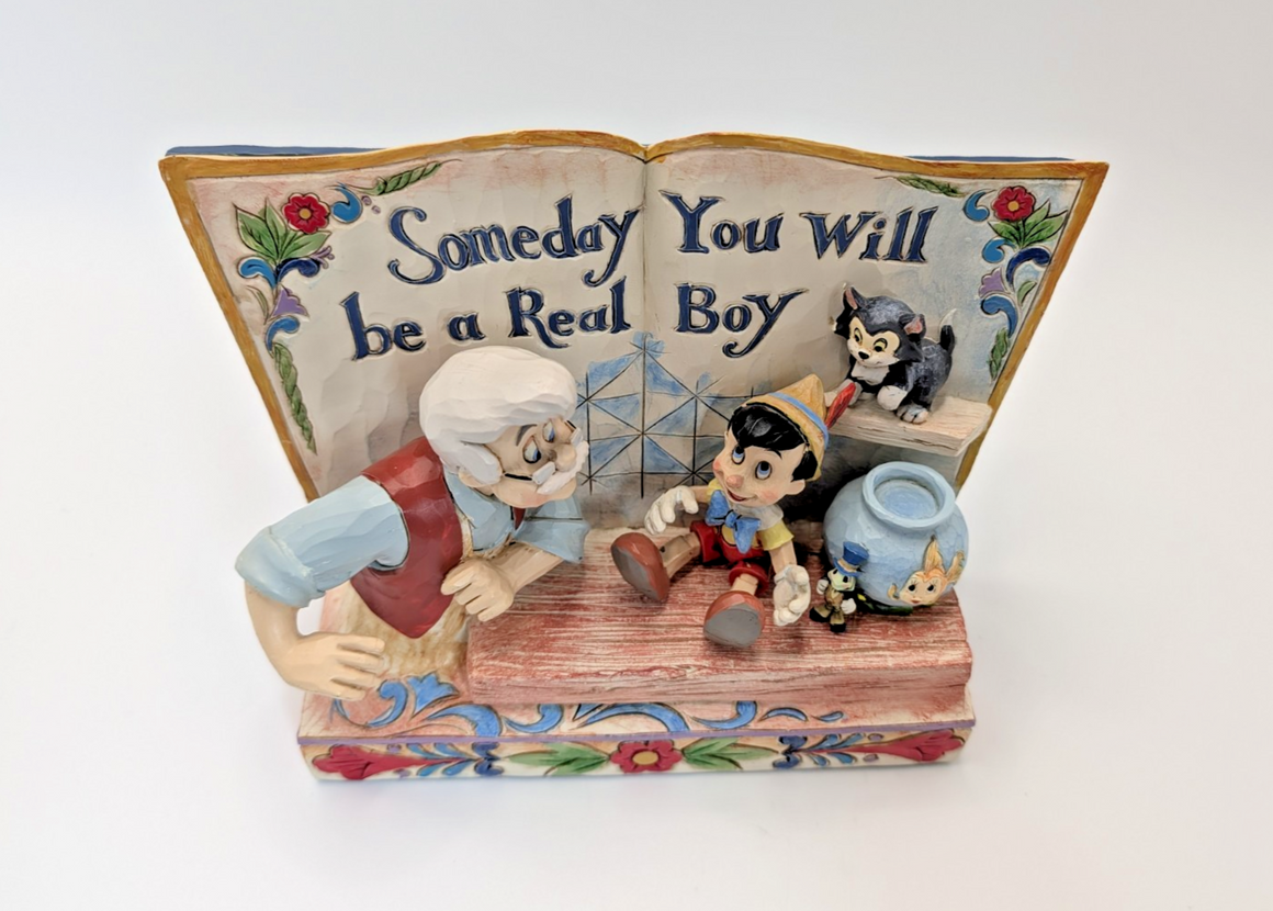 Disney Traditions Showcase Pinocchio Figurine Someday You Will Be A Real Boy11