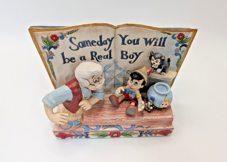 Disney Traditions Showcase Pinocchio Figurine Someday You Will Be A Real Boy11