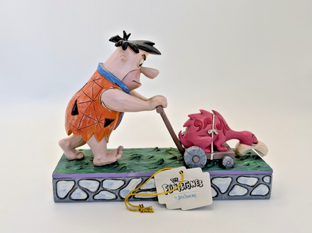 Jim Shore Flintstones Fred Flintstone Mower-a-saurus figurine 4058333 photo 5