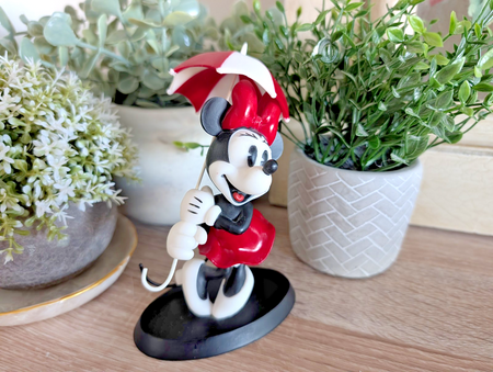 Disney Enchanting Collection Minnie Mouse Big Smile on a Rainy Day A24357 – right side view