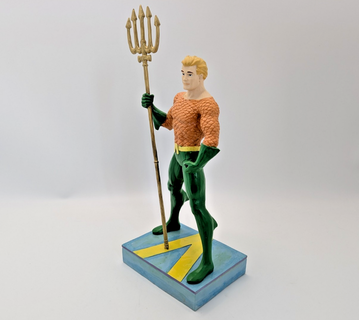 Alternate view of Jim Shore DC Comics Aquaman King of the Seven Seas figurine 6003026