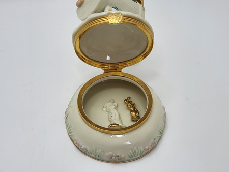 Lenox Disney Dopey Treasure Box Snow White COA COMPLETE Trinket Box With Charm10