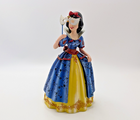 Disney Showcase Snow White Haute Couture Figurine Masquerade Boxed Mask Ball8