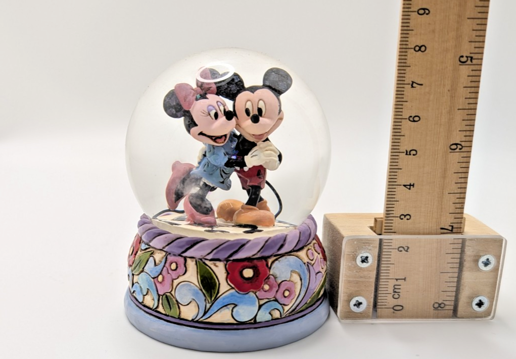Disney Traditions Mickey & Minnie Mouse Spring Jitterbug Snowglobe Waterball10
