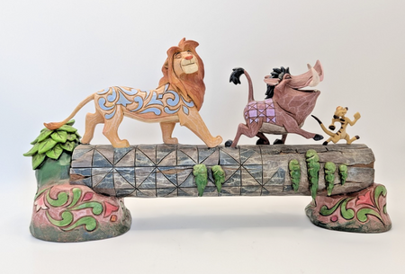 Disney Traditions Lion King Carefree Camaraderie 4057955 by Jim Shore - Boxed with Tag - product view 6