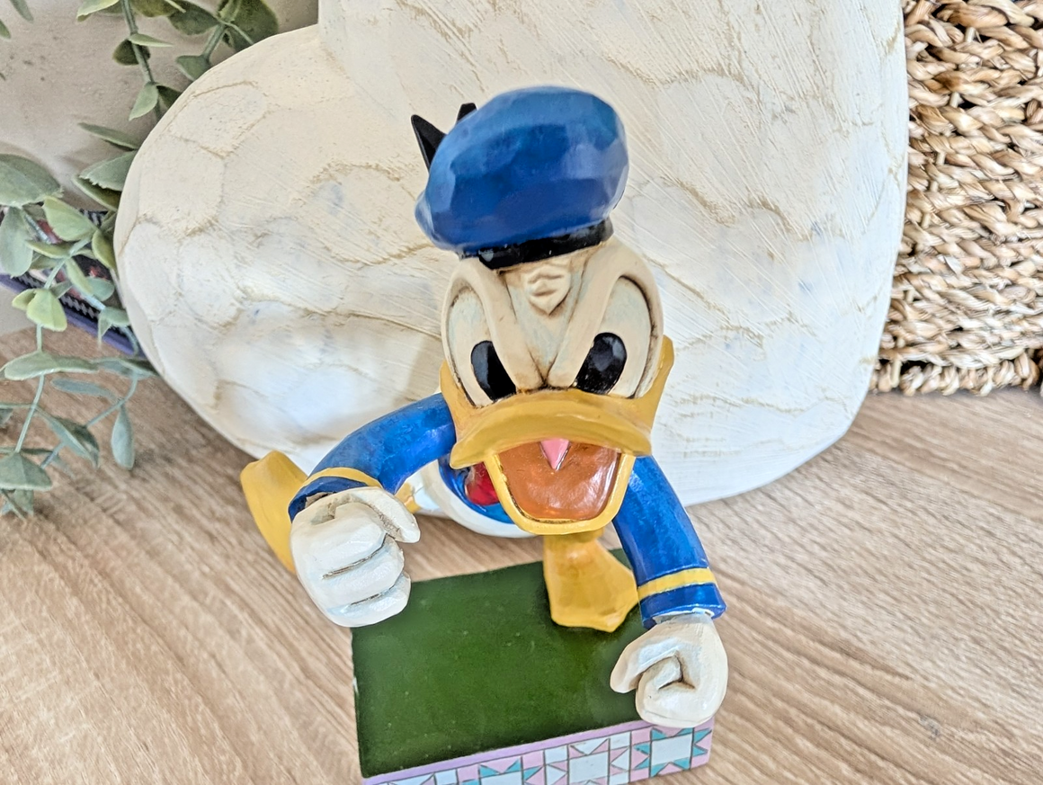 Disney Traditions Showcase Donald Duck Fowl Temper Figurine Jim Shore Boxed2