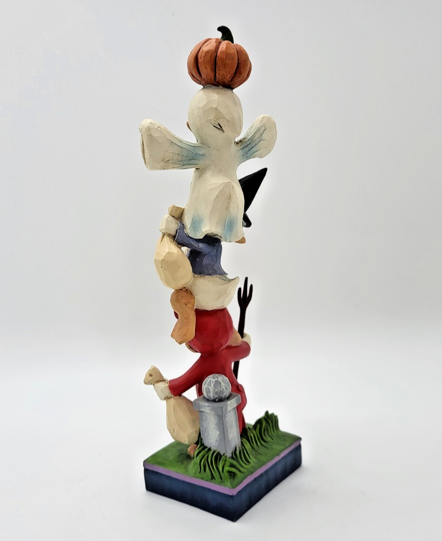 Disney Traditions Teetering Trick-or-Treaters Figurine Halloween Ornament Shore6