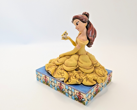 Disney Traditions Belle and Chip Curious and Kind 4037513 – right-side view