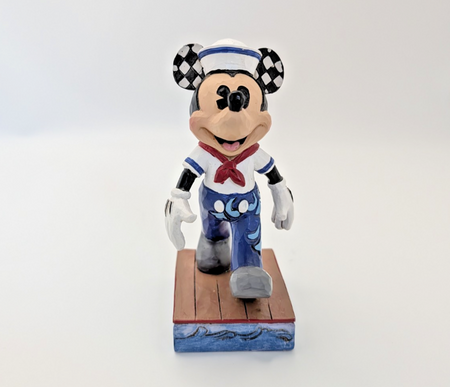 Disney Traditions Mickey Mouse Snazzy Sailor Figurine Jim Shore 60080793