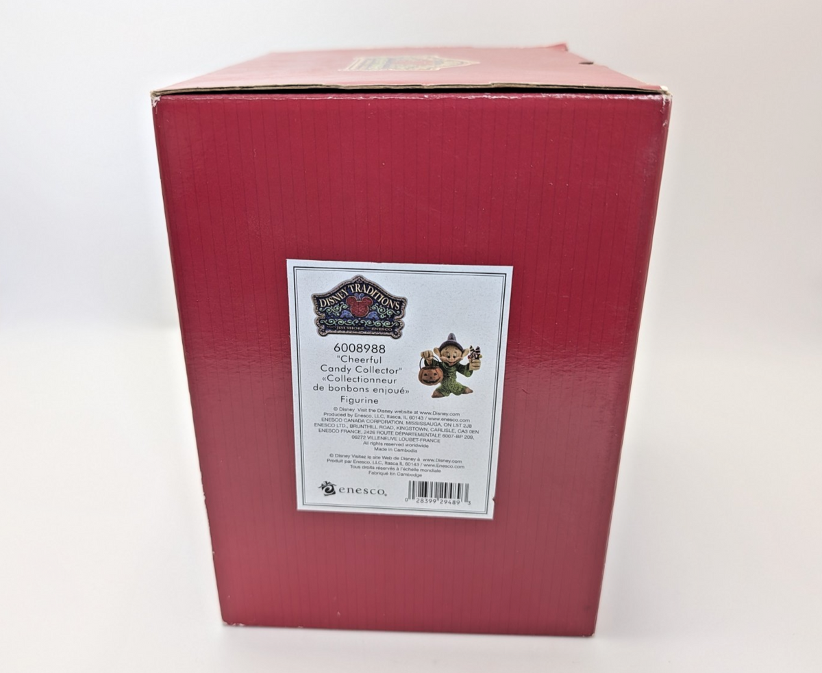 Disney Traditions Dopey Cheerful Candy Collector 6008988 by Jim Shore - Boxed - product view 17