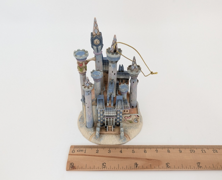 Disney Traditions Cinderella Castle hanging ornament A20410