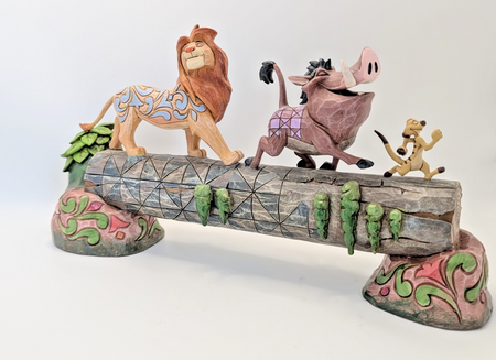 Disney Traditions Lion King Carefree Camaraderie 4057955 by Jim Shore - Boxed with Tag - product view 8