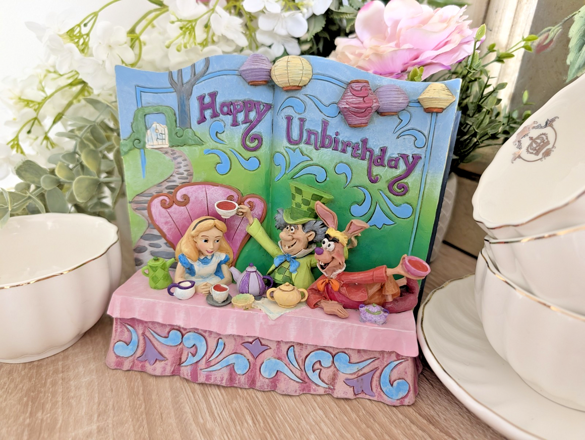 Disney Traditions Showcase Happy Unbirthday Alice In Wonderland Figurine J Shore1