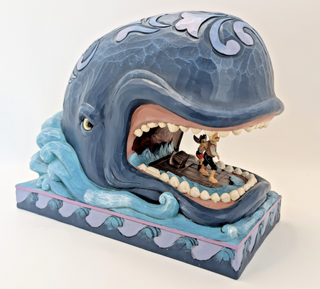 Disney Traditions Pinocchio A Whale of a Whale Figurine Jim Shore 60059713
